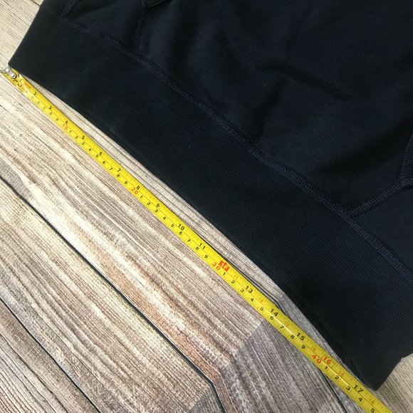 REIGNING CHAMP Men Pullover Terry Hoodie Navy Smal - Picture 13 of 13